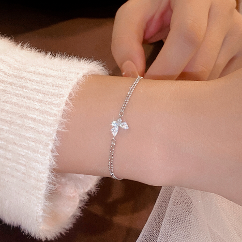 Double Layer Butterfly Bracelet