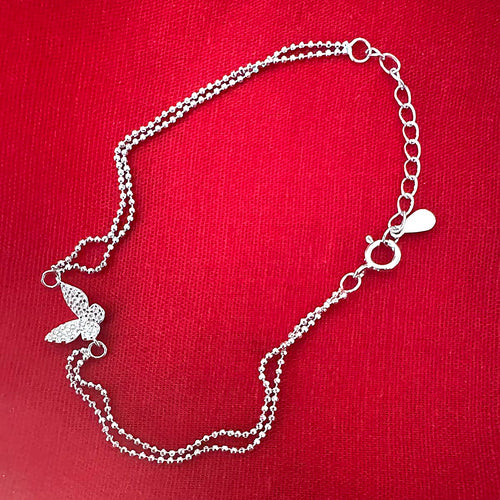 Double Layer Butterfly Bracelet