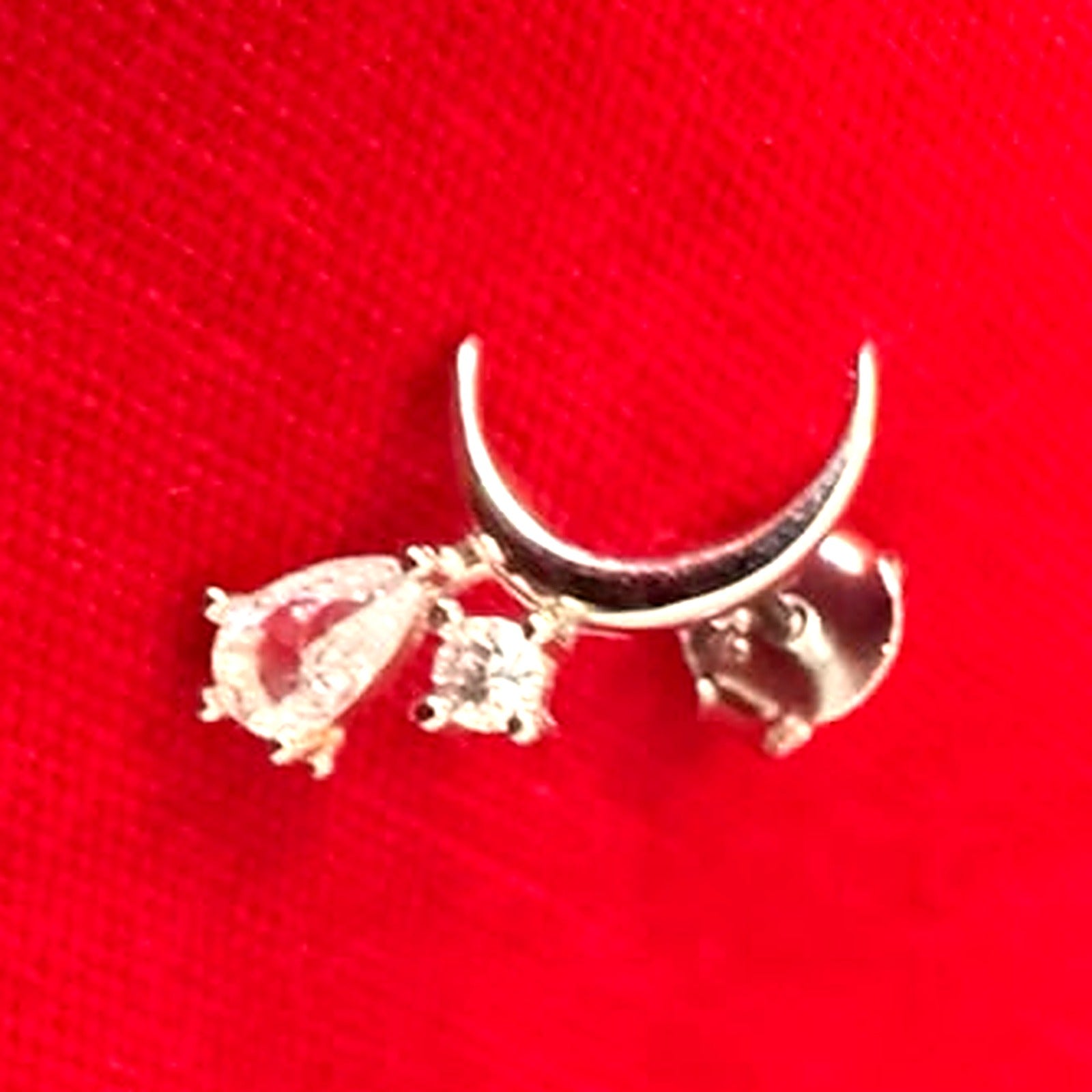 Moon Stud Earrings