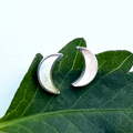 Mother-of-Pearl Moon Studs